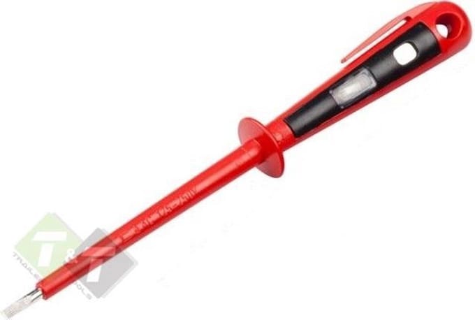 Spanningzoeker, Tester, 100 tot 250 Volt, Schroevendraaier, Benson