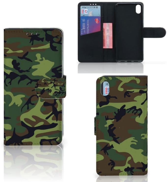 Xiaomi Redmi 7A Telefoon Hoesje Army Dark