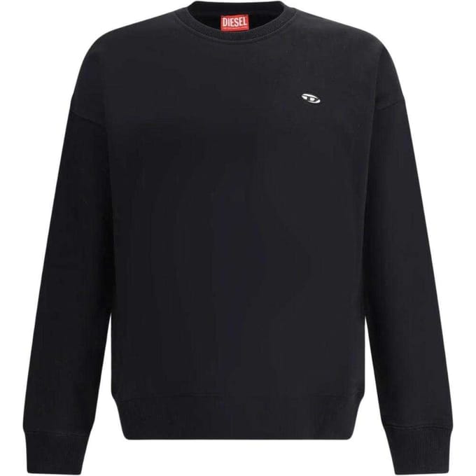 Diesel Unisex Volwassenen Logo Sweatshirt (Zwart)