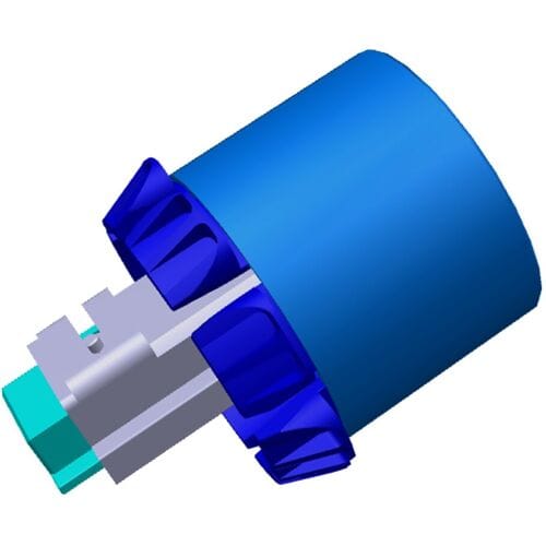AEG knop, dubbele energieregelaar, wit, 9-0 140235430042