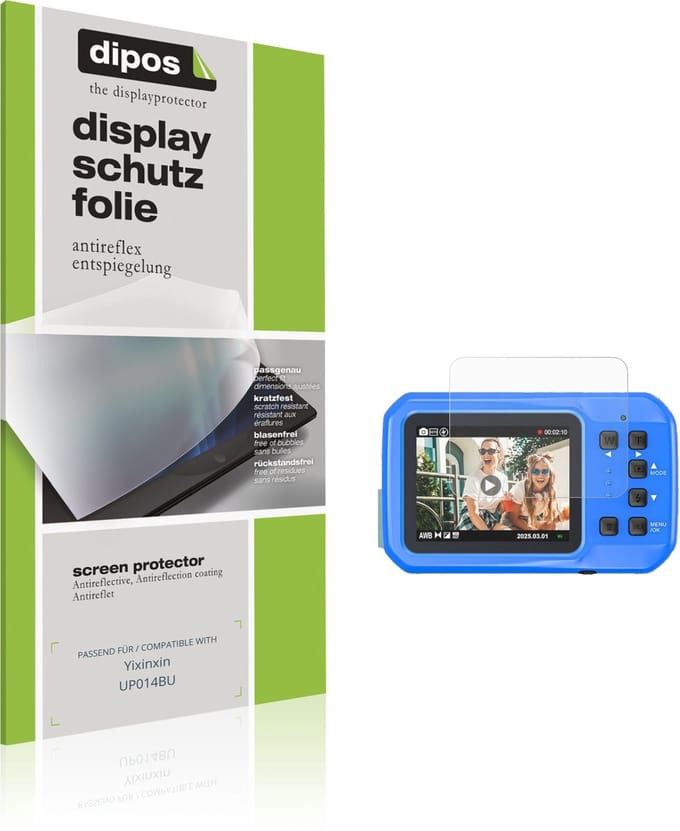 dipos – 4x Matte Beschermfolie geschikt voor Yixinxin UP014BU | Krasbestendige & antireflecterende Screenprotector Ultra-Thin