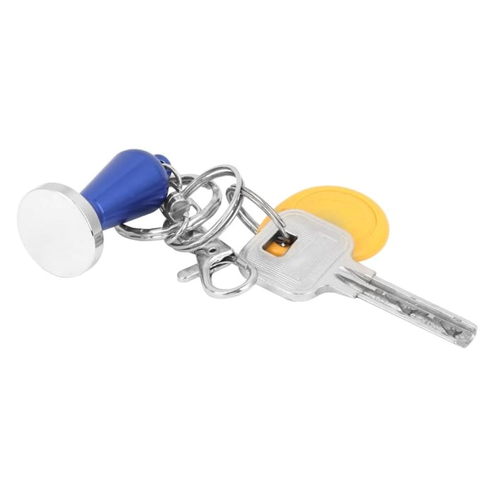 Mini Koffie Tamper Sleutelhanger Poeder Hamer Sleutelring Koffie Apparaat Hanger Randgeschenken
