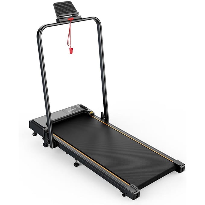 Tapis de course pliable FT50 – Inclinaison de 12 %, Contrôle via application pour un usage domestique noir