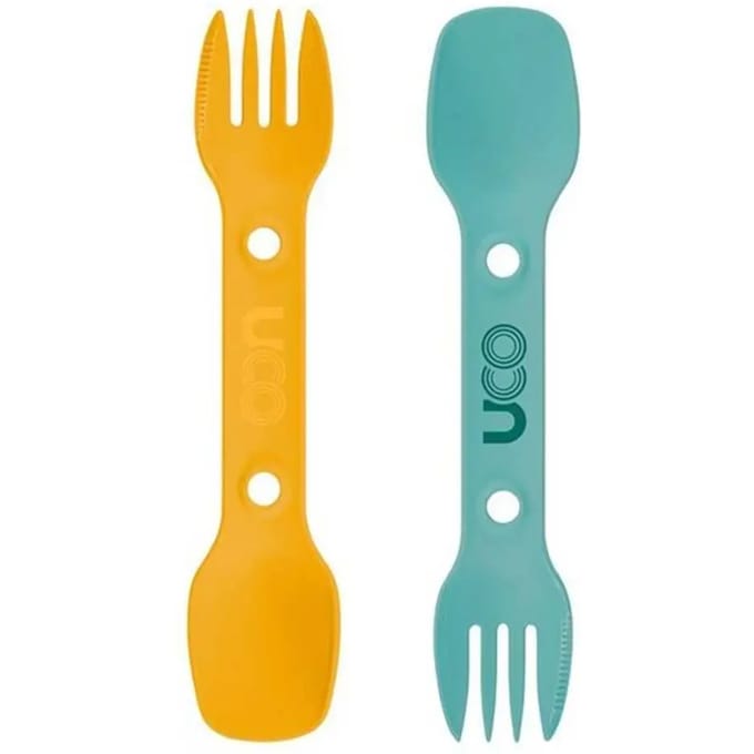 3-in-1 bestek lepel-vork-mes Uco (x2)