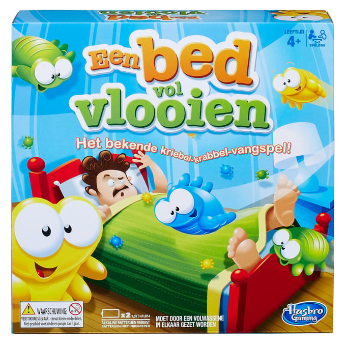 Spel bed vol vlooien