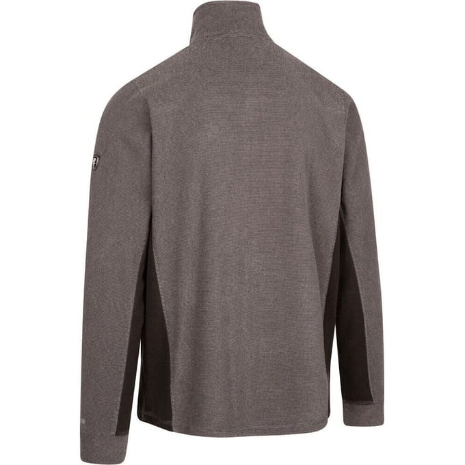 Trespass Heren Rampton Fleece Jas (Zwart)
