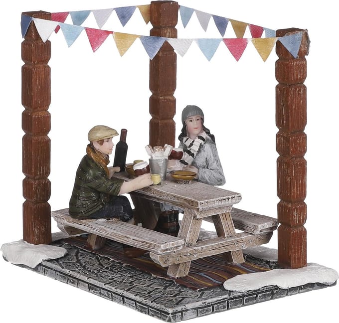 Luville - Outdoor dinner - Kersthuisjes & Kerstdorpen