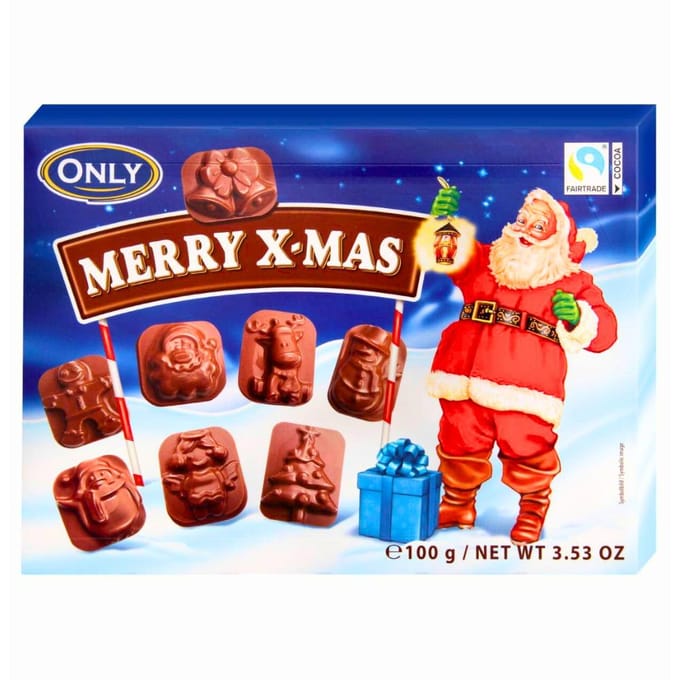 Alleen Melkchocolade Kerstman 100 g