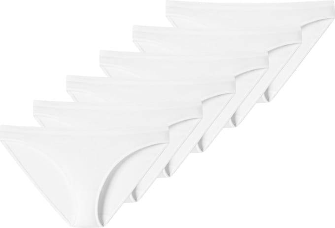 Schiesser Dames Minislip 6-pack 95/5 Cotton