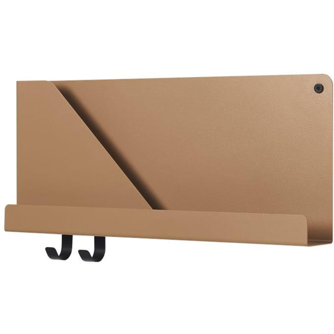 Muuto Folded rek - oranje - 51 x 22 cm