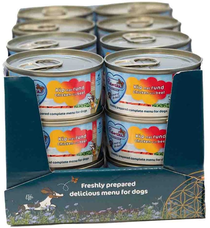RENSKE HOND VERS VLEES KIP / RUND 24X95 GR