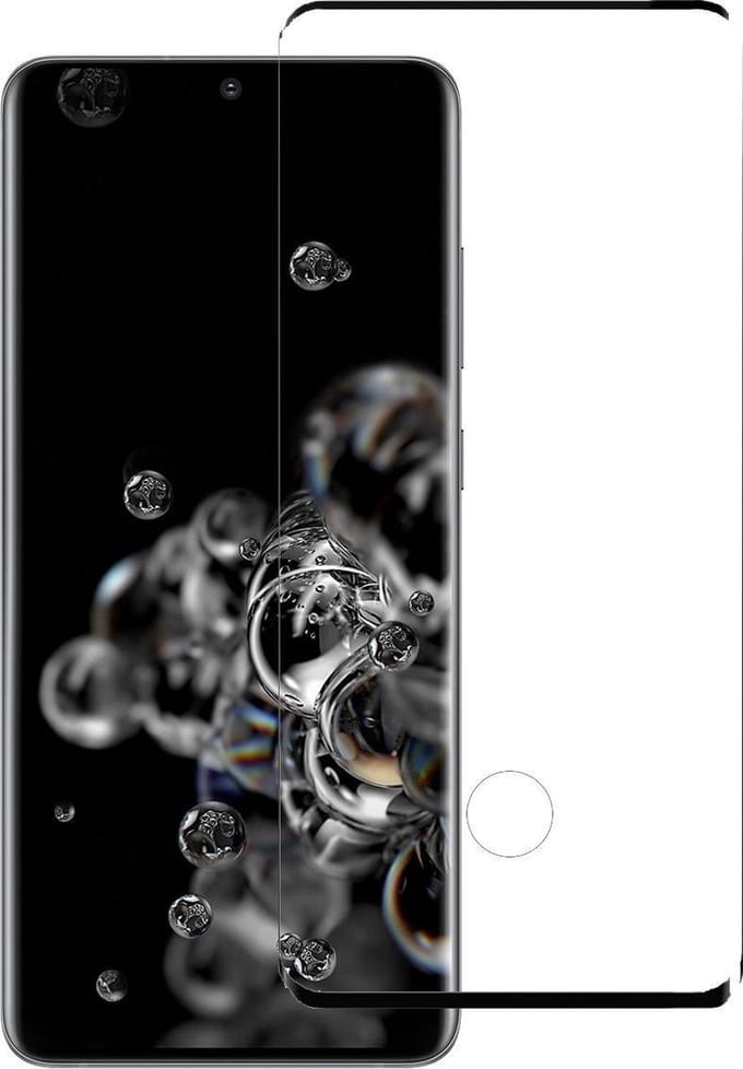 Screenprotector - Geschikt voor Samsung Galaxy S20 Ultra - Extra Sterk - Beschermglas - Gehard Glas - Tempered Glass - Screen Protector