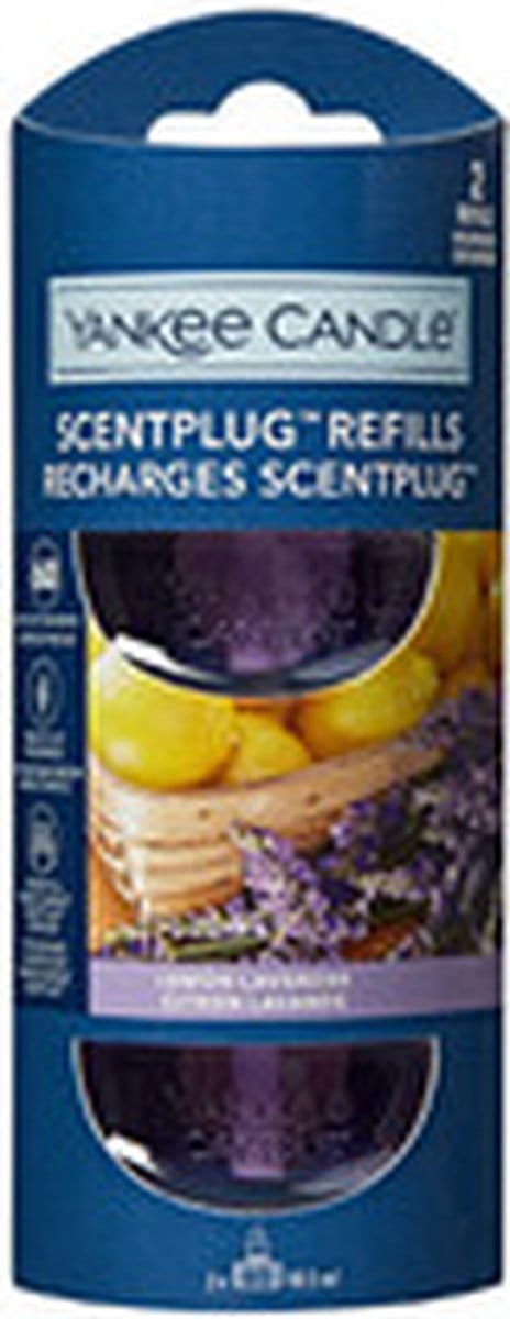 Yankee Candle - Lemon Lavender - Elektrische Diffuser Navulling - 2 stuks
