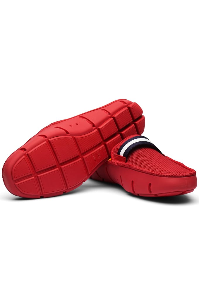 SWIMS Slide Loafer Signal Red Maat: 37 | Instappers Outlet | Heren | Rood