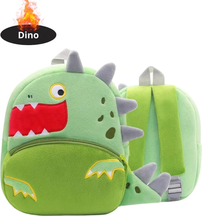 Nivard Kinder Rugzak - Jongen - Meisje - Schooltas - Backpack - Dino