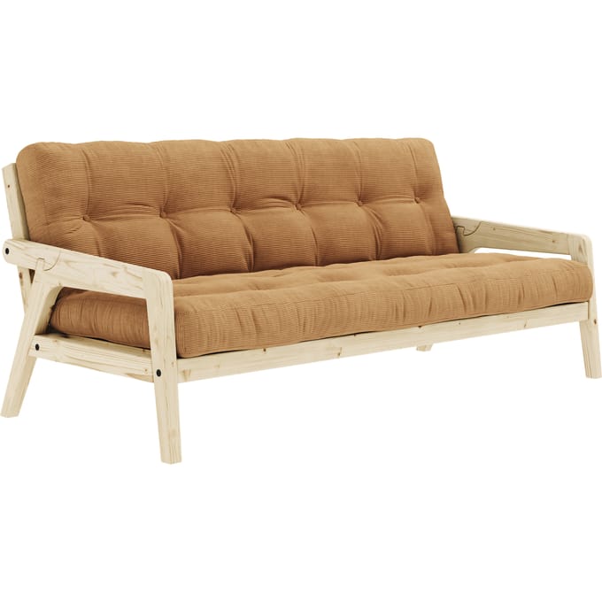 Karup Grab Slaapbank - 515 Fudge Brown - 101ClearLacquered