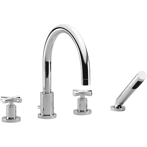 Dornbracht Tara. Bath rim four-hole mixer 27512892-00