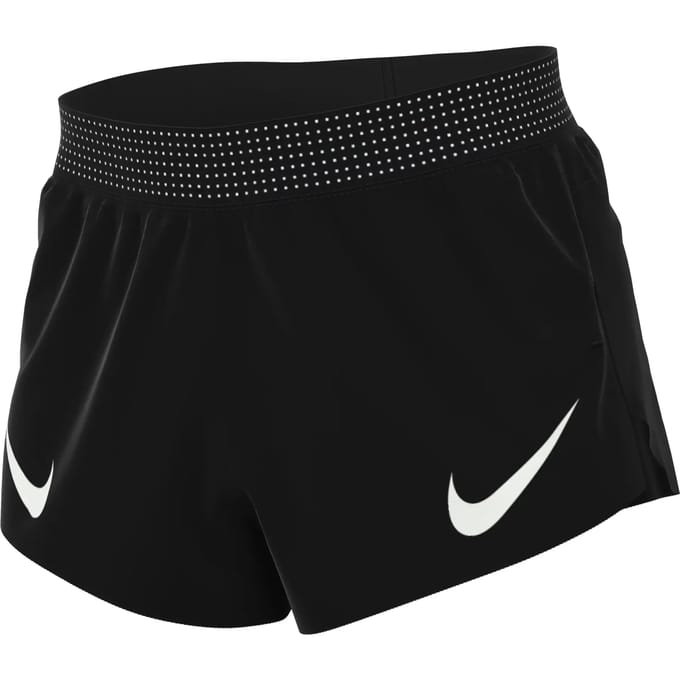 Nike Dri-FIT ADV hardloopshorts met binnenbroek voor heren (10 cm) AeroSwift - Zwart- Heren, Zwart L