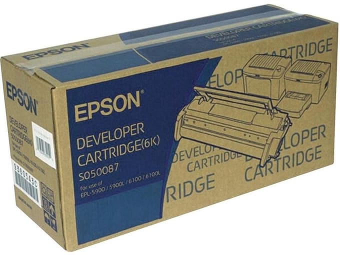 Epson S050087 toner cartridge zwart (origineel)