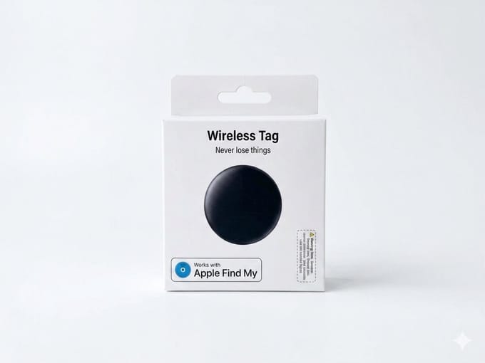 Bluetooth Tracker - Compatibel met Apple Zoek Mijn - Waterdicht - Anti-Verlies Tracker - Sleutel- en Bagagetracker - Locatievinder