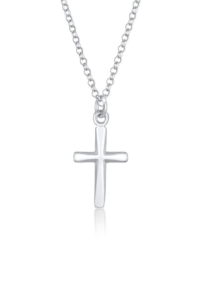 Elli - Halsketting - Dames Kruis Hanger Filigraan 925 Sterling Zilver - Dames