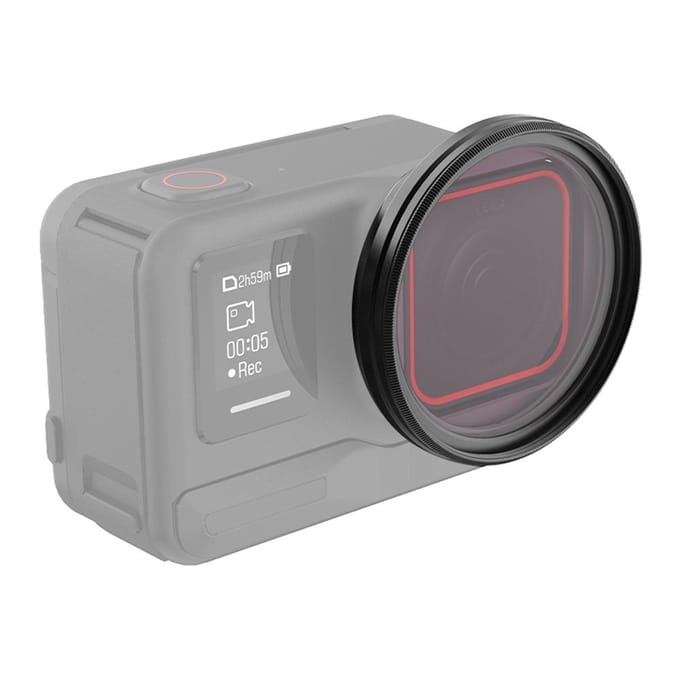 Filterhouder Metalen filterbeugel Beschermend frame Vervanging voor Insta360 Ace/Ace Pro zwart