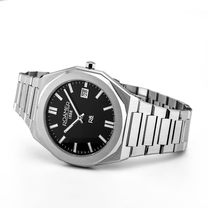 Roamer 972980 41 85 20 - Horloge - Roestvrij staal - Zilver - 41 mm