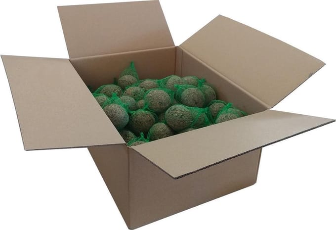 Oswalt Mezenbollen Met Net - Tuinvogels - Vetbollen - 100 Stuks