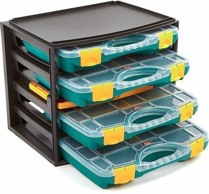 Tayg 4-delige assortimentsdoos GROEN
