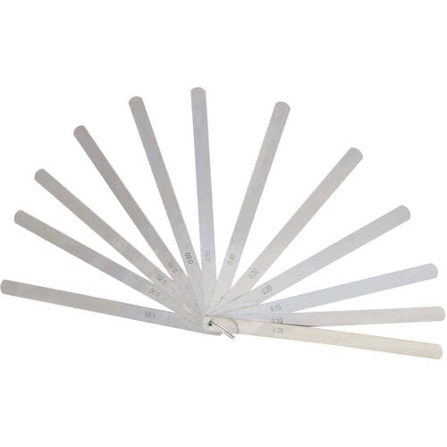 KS Tools 300.0618 Zuigerspielmal, 13 vel, 0,05 - 1 mm, 200 mm lang