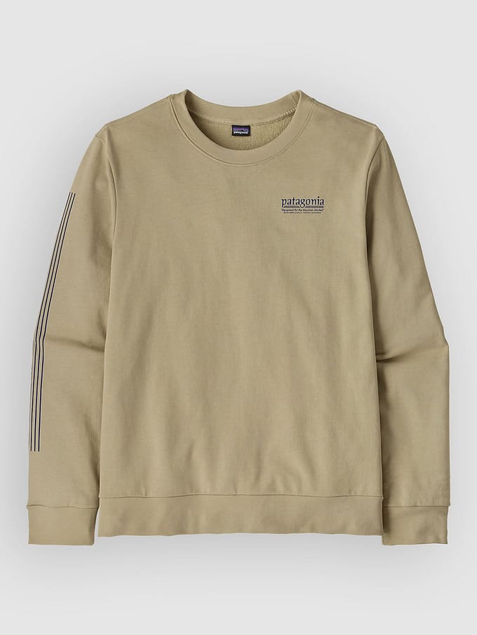 Patagonia Hut Tripper Daily Crew Sweater grijs
