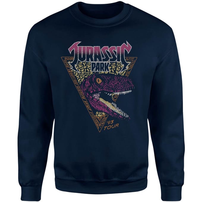 Jurassic Park Raptor Sweatshirt - Blauw - XL