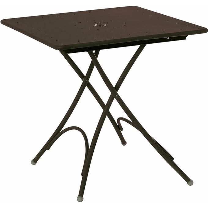Emu Pigalle klaptafel - vierkant - donkerbruin