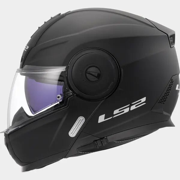 LS2 FF902 Scope II Solid Mat Zwart 06 Systeemhelm - Maat S - Helm