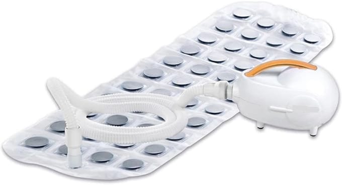 Zylo® Bubbelbadmat - Bubbelmat - Mat voor Bubbels - Wit - 28cm x 19cm x 38cm