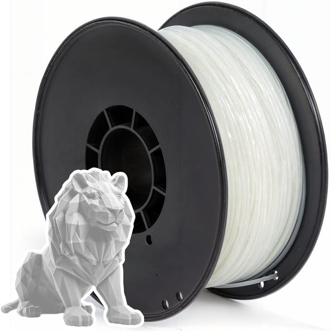 3D&Print PLA Filament 1,75mm - 3d Pen Vullingen Filament - 3d Printer Filament Pla - Creatief - Wit - 250 Gram