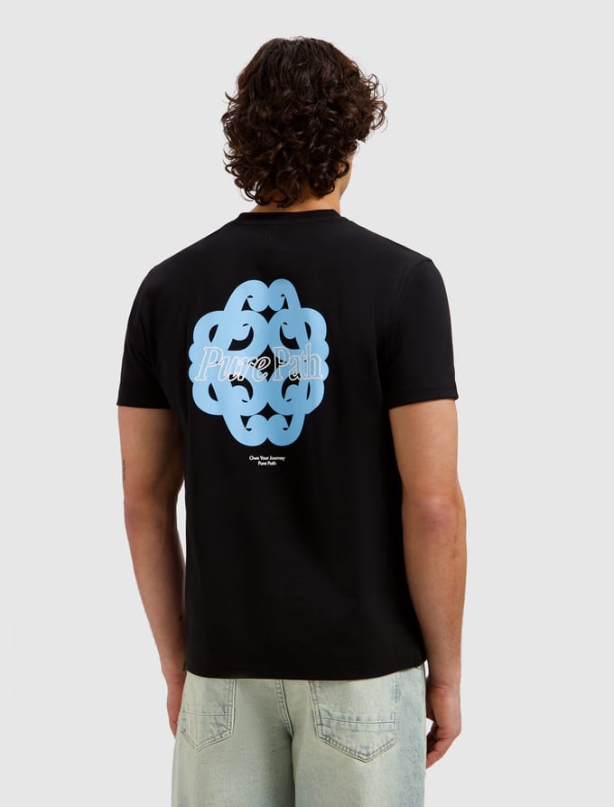 Pure Path T-shirt Bold Emblem Black (26010107 - 02)