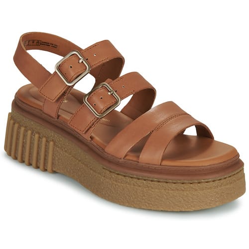 Platte sandalen Clarks Evamar Strap