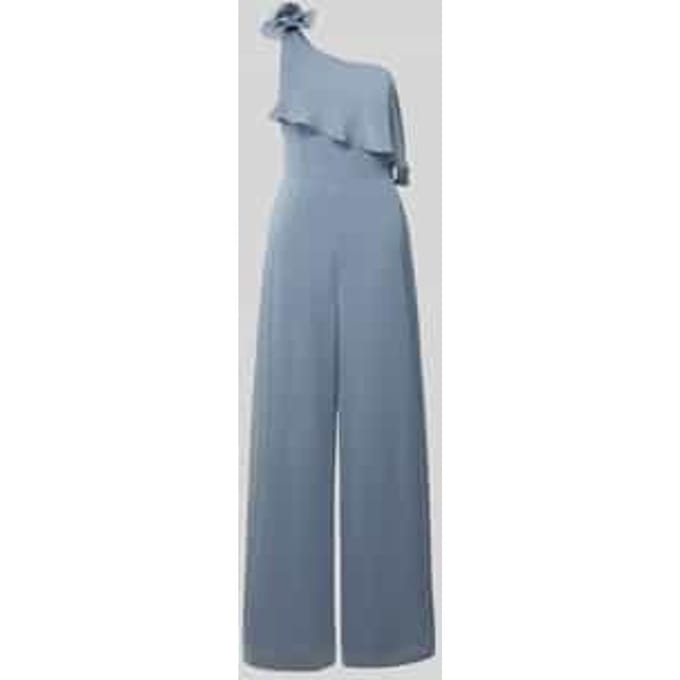 regular fit jumpsuit met bloemversiering