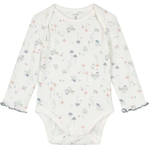 Prénatal romper romantische rib Ivory White 62/68 dames
