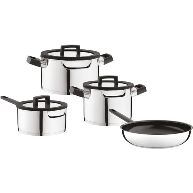 DiNA 7-delige kookset Uqonic Downdraft - Zwart - PFAS-vrij