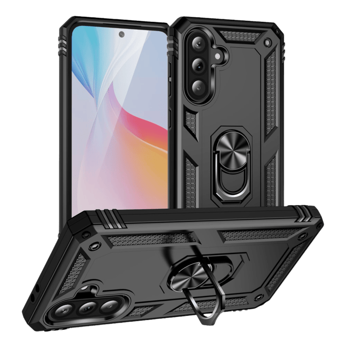 CaseBody Samsung Galaxy A36 Shield Case Zwart
