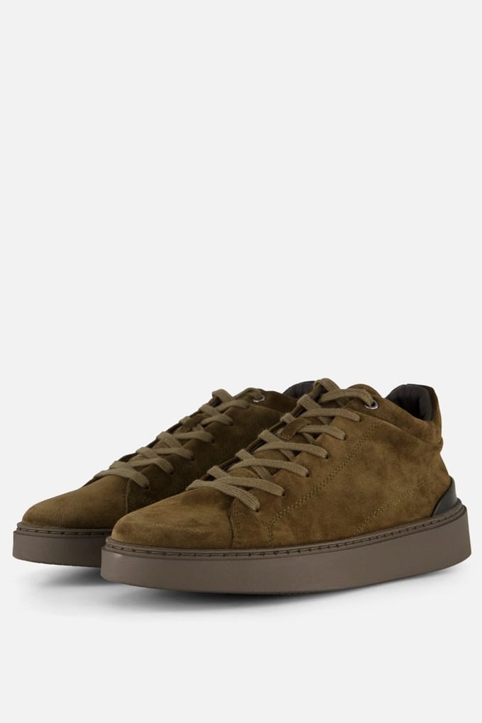 Vertice Veterschoenen groen Suede - Maat 42