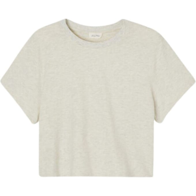 American Vintage Ypawood T-shirts Lichtgrijs Ypa02ge26