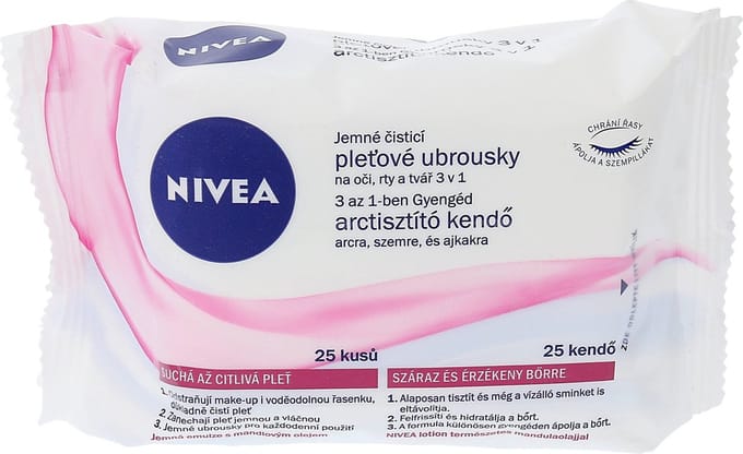NIVEA  Verzachtende Reinigingsdoekjes