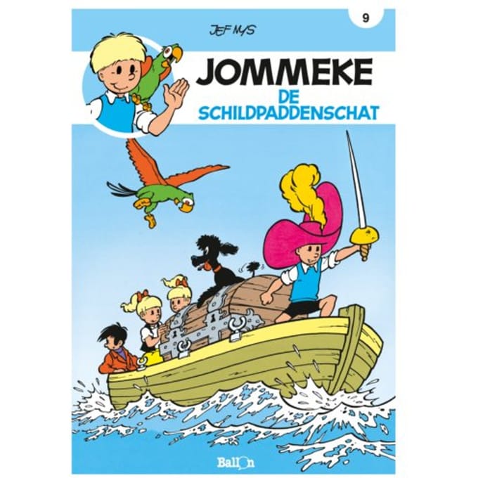 De Schildpaddenschat - Jommeke Strip - Jef Mys
