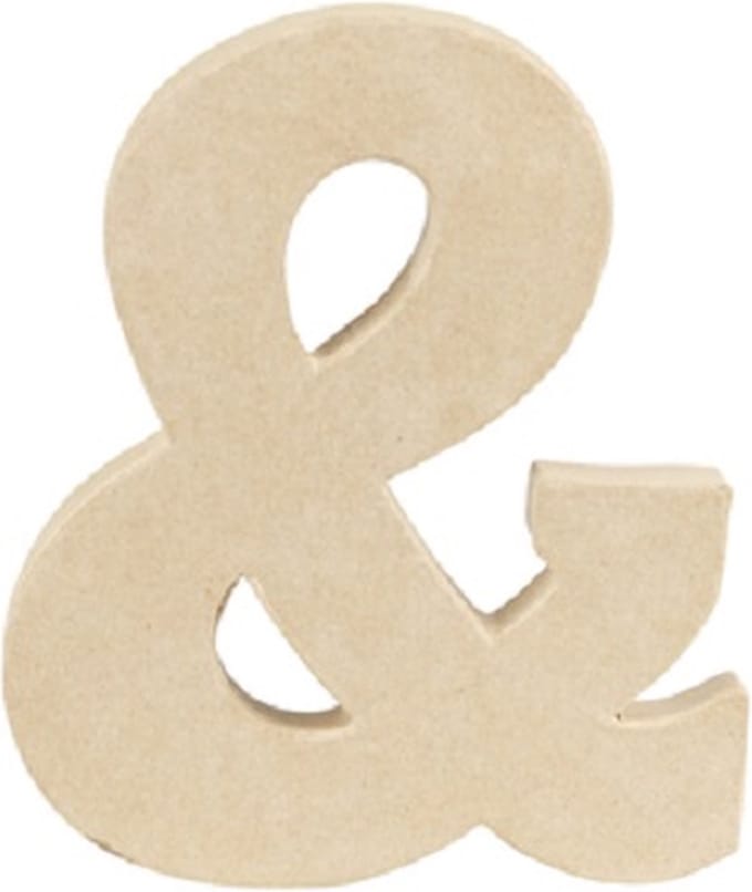 Decopatch & - 20 cm - Papier marche - & teken