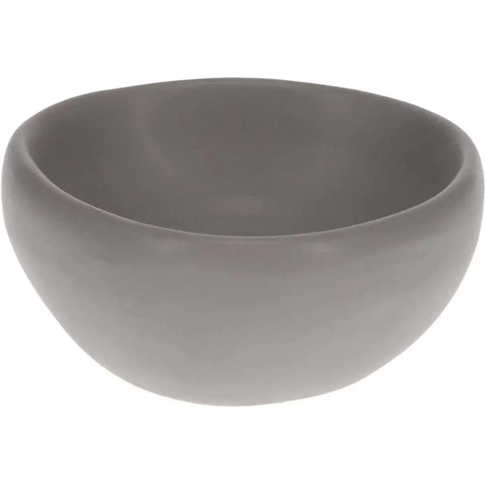 Duvo+ Eetkom Stone Triangle Bull'S Eye Grijs L - 480ml - 16x16x7cm