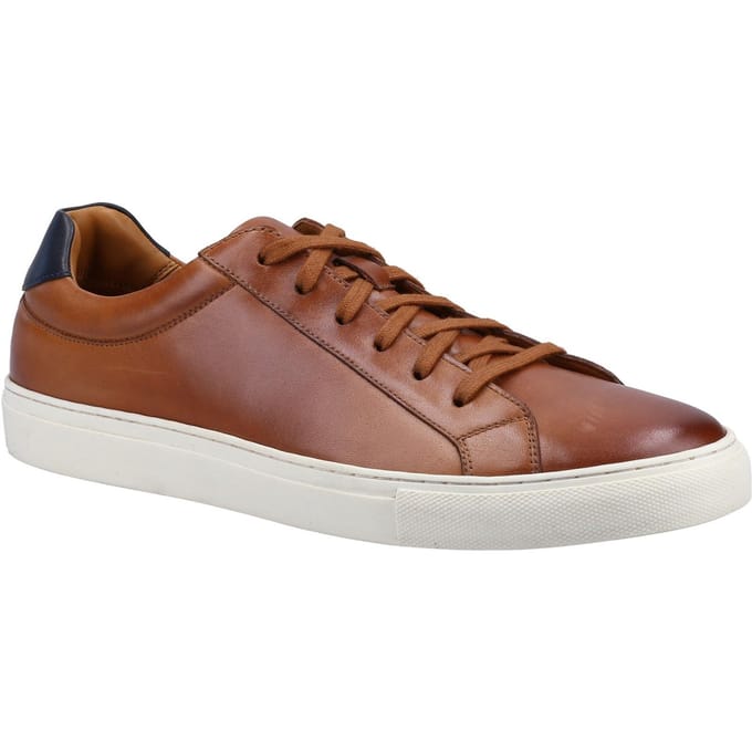 Hush Puppies Colton Leren Trein Heren