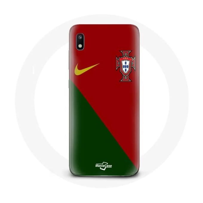 Coque - maniacase - Samsung Galaxy A10 - Noir - Souple - Maillot Nike noir